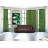 荷花178 純手繪 油畫 直幅 綠色 冷色系 寫實 掛畫 無框畫 民宿 室內設計 居家佈置