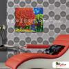越南景49 純手繪 油畫 橫幅 多彩 暖色系 藝術品 裝飾 無框畫 裝潢 室內設計 客廳掛畫
