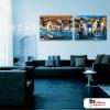 2拼海濱風景B15 純手繪 油畫 橫幅*2 褐藍 中性色系 掛畫 無框畫 民宿 餐廳 裝潢 室內設計