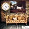 馬A18 純手繪 油畫 橫幅 咖白 中性色系 動物 大自然 藝術畫 掛畫 民宿 餐廳 裝潢 室內設計