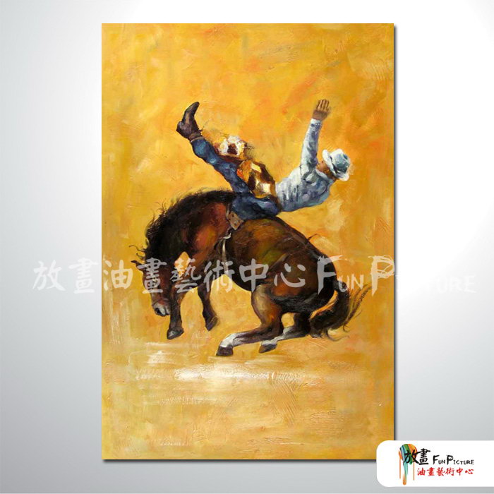 馬A28 純手繪 油畫 直幅 褐咖 中性色系 動物 大自然 藝術畫 掛畫 民宿 餐廳 裝潢 室內設計