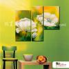 春之綠意 純手繪 油畫 直幅*3 黃綠 暖色系 藝術品 造型 畫飾 無框畫 民宿 餐廳 裝潢 室內設計