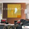 純抽象方136 純手繪 油畫 方形 褐黃 暖色系 藝術畫 裝飾 無框畫 裝潢 室內設計 客廳掛畫