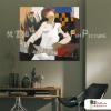 酒吧女郎B19 純手繪 油畫 橫幅 褐白 中性色系 摩鐵 Motel PUB 民宿 餐廳 裝飾 裝潢 室內設計