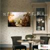 古典風景42 純手繪 油畫 橫幅 黃褐 暖色系 山水 門市 客廳 裝飾 招財 風水 民宿 辦公室