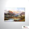 古典風景73 純手繪 油畫 橫幅 紅褐 暖色系 山水 門市 客廳 裝飾 招財 風水 民宿 辦公室