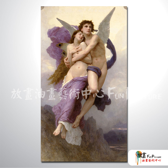 古典宮廷人體13 純手繪 油畫 直幅 紫褐 中性色系 裸體 裸女 藝術 時尚 摩鐵 旅館 酒店 裝潢