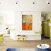 純抽象A042 純手繪 油畫 直幅 黃色 暖色系 層色 畫飾 無框畫 民宿 餐廳 裝潢 室內設計