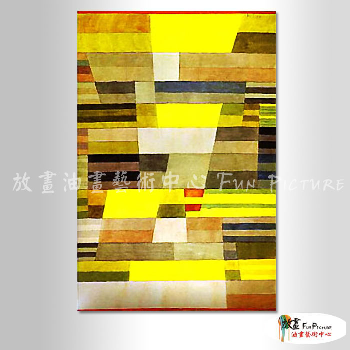 純抽象B208 純手繪 油畫 直幅 黃色 暖色系 裝飾 畫飾 無框畫 民宿 餐廳 裝潢 室內設計