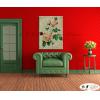 玫瑰163 純手繪 油畫 直幅 褐綠 中性色系 寫實 掛畫 無框畫 民宿 室內設計 居家佈置