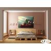 玫瑰311 純手繪 油畫 橫幅 灰綠 中性色系 寫實 掛畫 無框畫 民宿 室內設計 居家佈置