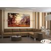 古典風景GD45 純手繪 油畫 橫幅 黃褐 暖色系 山水 門市 客廳 裝飾 招財 風水 民宿 辦公室